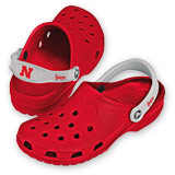 Husker Crocs