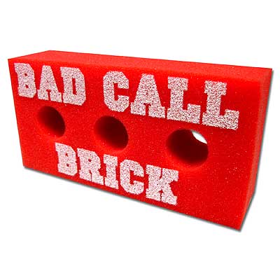  Big Red Bad Call Brick