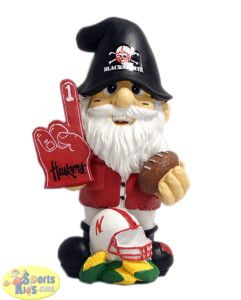 NEBRASKA HUSKERS THEMATIC GARDEN GNOME