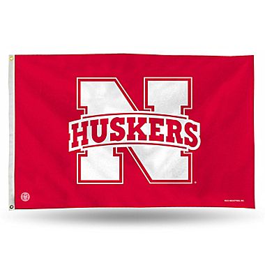 Nebraska Huskers Rico Industries NCAA Banner Flag