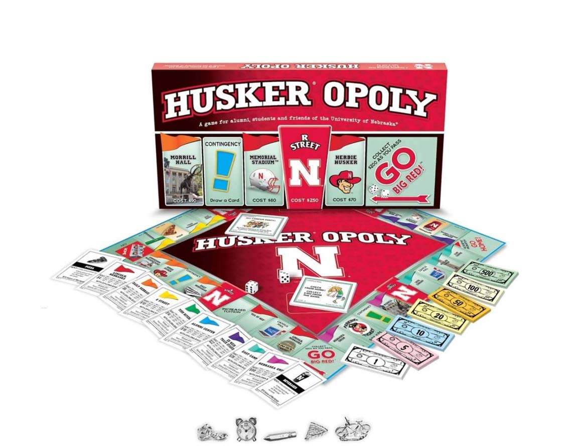 Huskeropoly Game (Nebraska Cornhuskers Monopoly Board Game) - Huskers Etc.